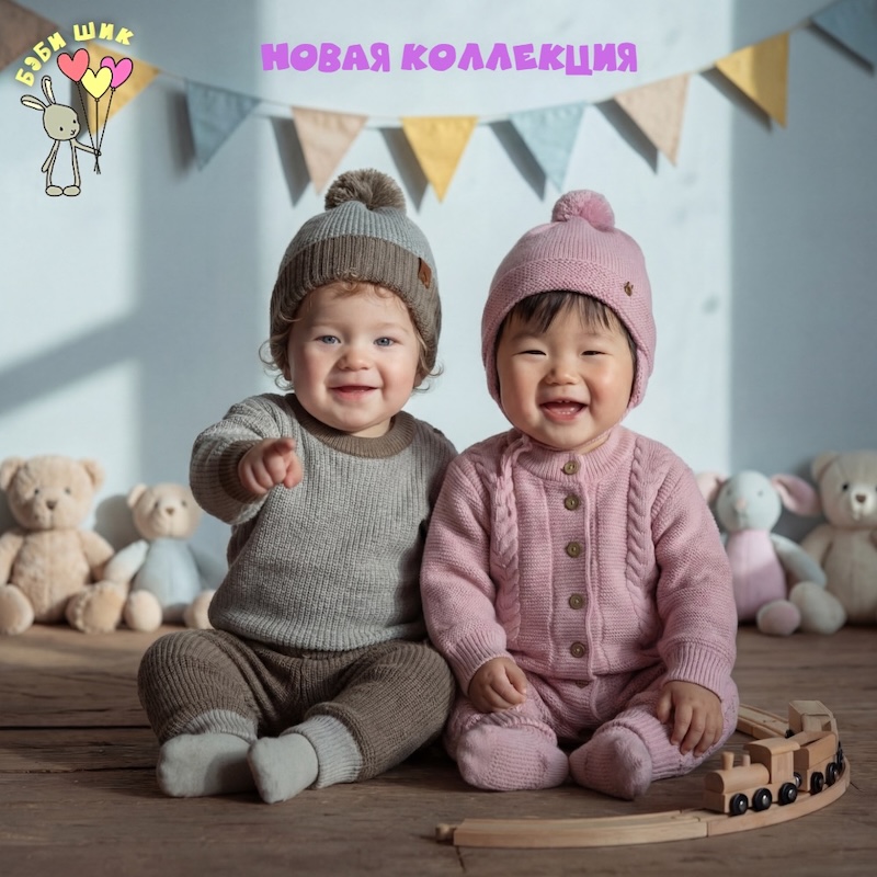 Детская мода нового сезона: от пелёнок до школьного звонка — в магазине "Бэби Шик"!